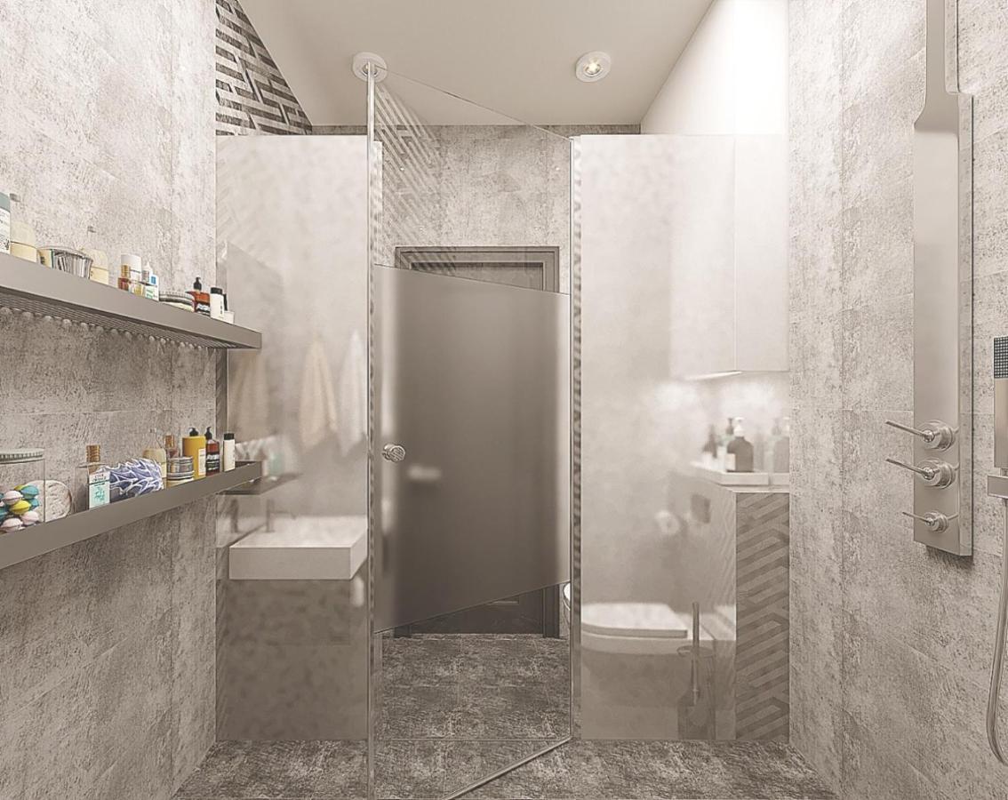 Cozy Loft Apartment In City Centre Asztana Kültér fotó